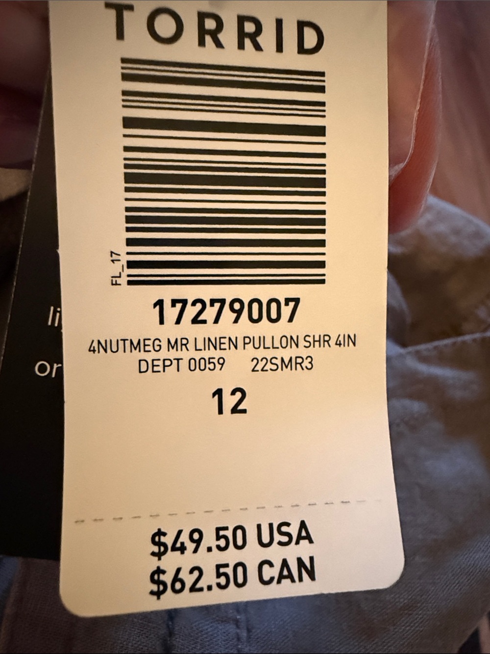 Torrid Linen Shorts - Picture 3 of 4